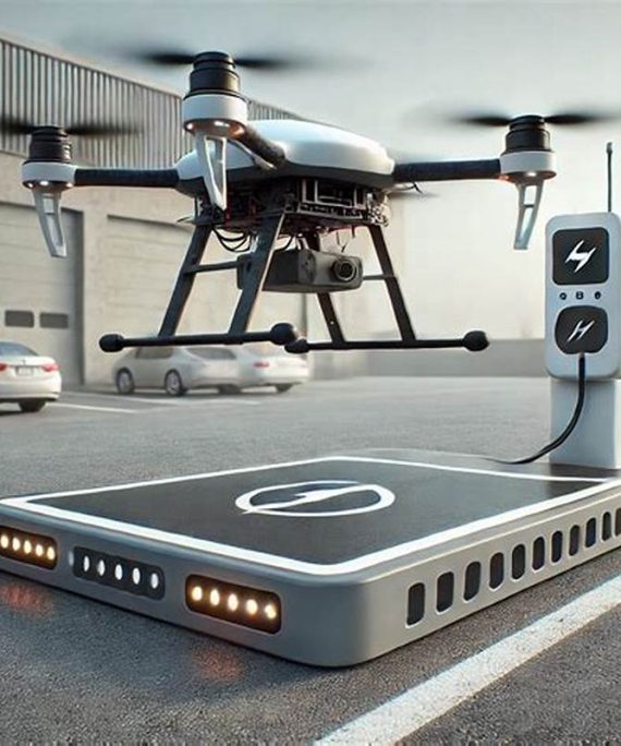 Drone Auto-Charging Landing Station