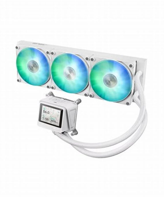 360mm AIO Liquid CPU Cooler with LCD